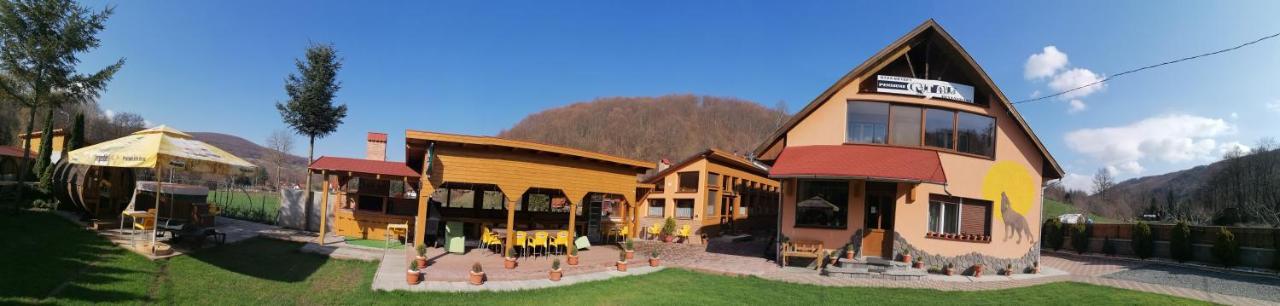 Pensiunea Colt Alb Băile Homorod Exteriér fotografie