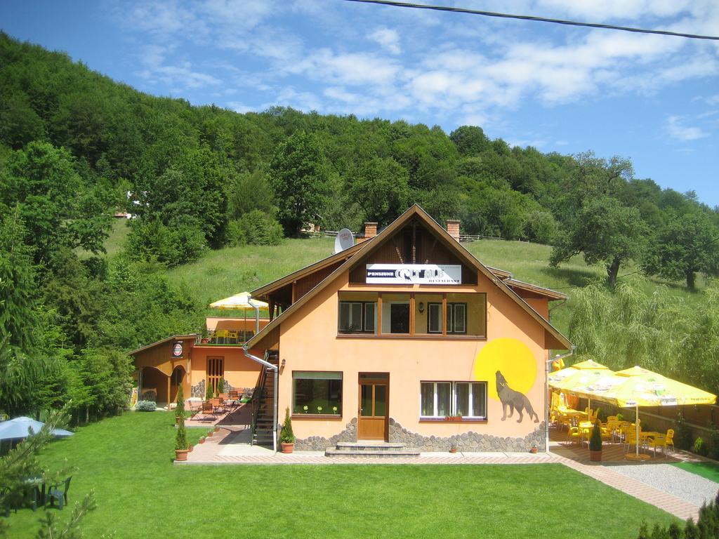 Pensiunea Colt Alb Băile Homorod Exteriér fotografie